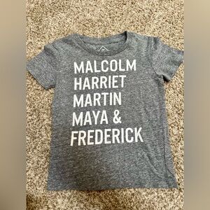 Well Worn Black History Gray Kids T-Shirt